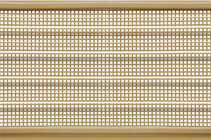 Lower position, 50 cm high square holes 10 x 10 mm